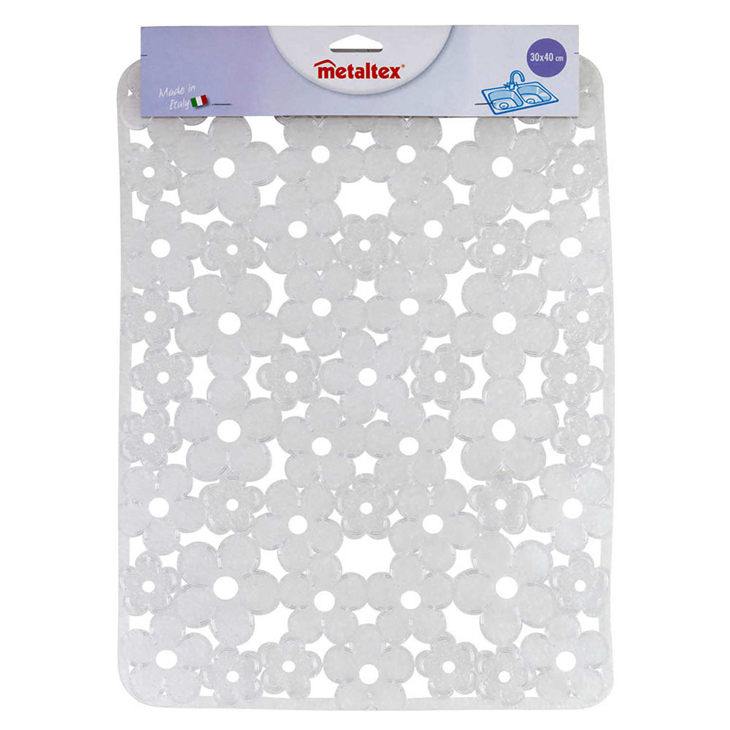 Base de silicone retangular lava-loiça 30x40cm metaltex cores/modelos diversos