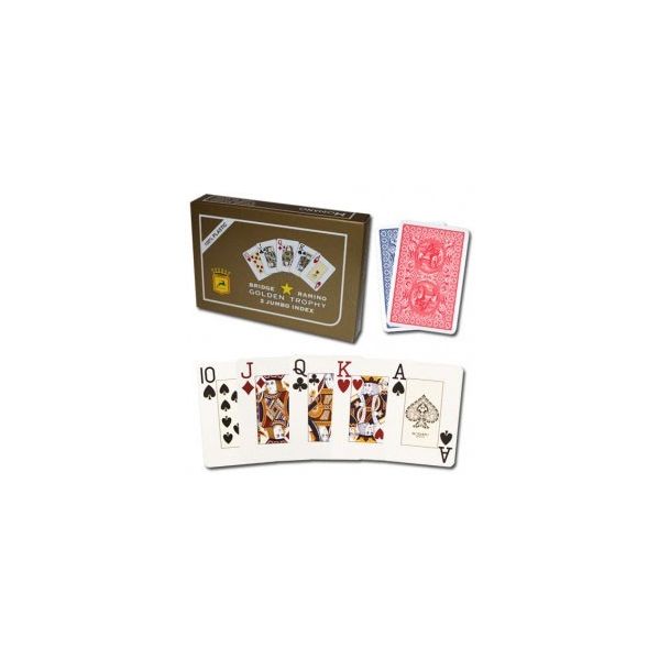 Cartas DOBLE GOLDEN TROPHY PL JUMBO