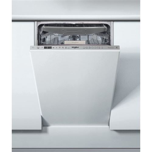 Máquina de Lavar Loiça Encastrável Whirlpool WSIO 3O23 PFE | 10 talheres | 45 cm | E