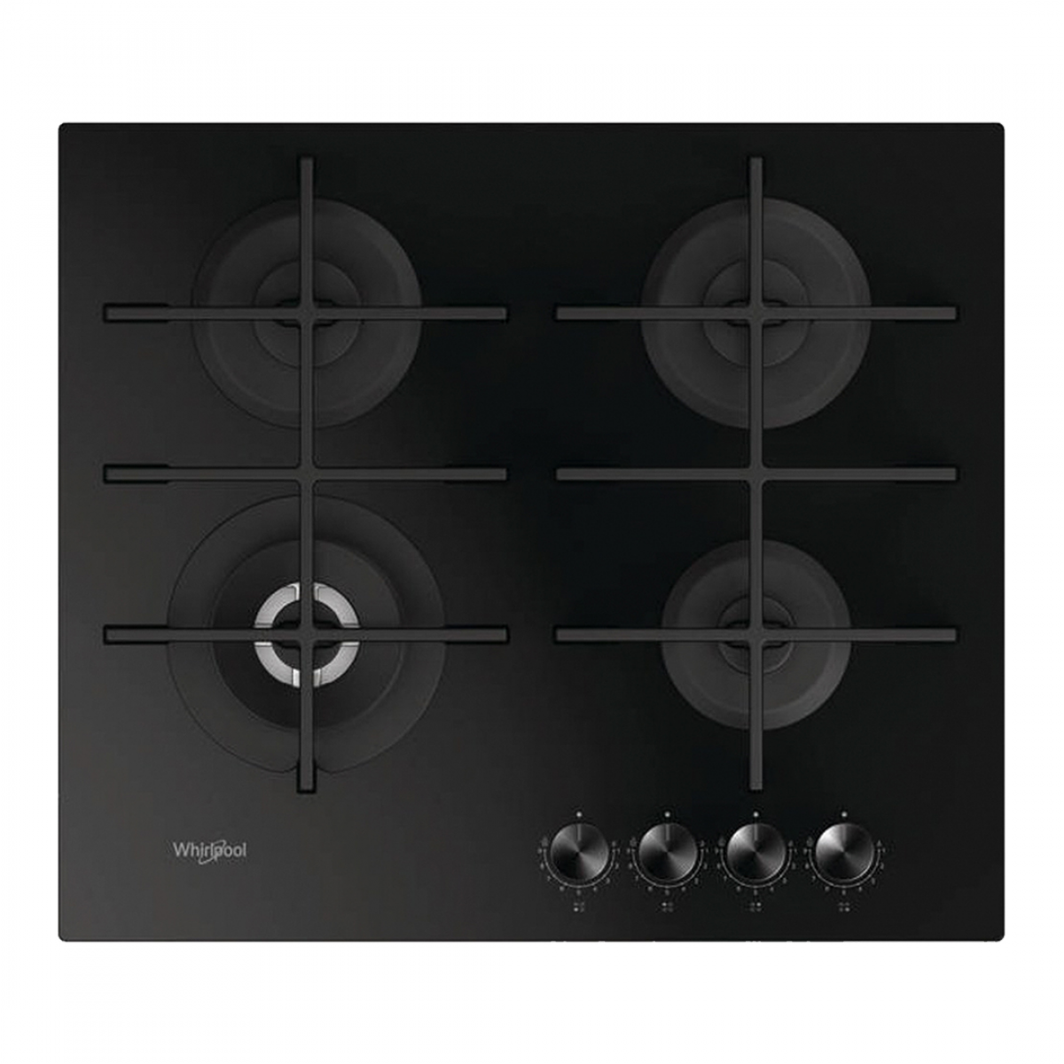 Whirlpool GOWL 628/NB Preto Encastre 59 cm Gás 4 zona(s)