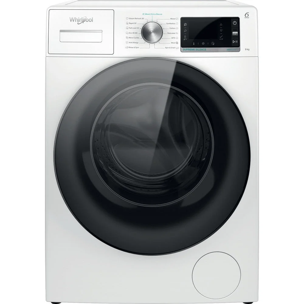 Máquina de Lavar Roupa WHIRLPOOL W6 W945WB | 9kg, 1400rpm, B