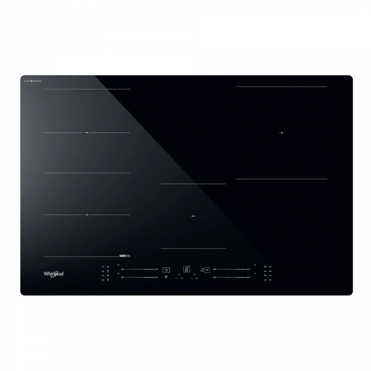 Placa de Indução Whirlpool WFS 1577 CPNE | 4 Zonas, FlexiSide, 7200 W