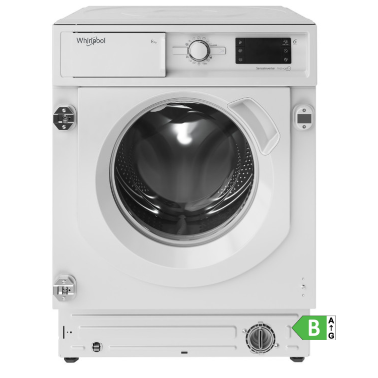 Máquina de Lavar Roupa de Encastre Whirlpool BIWMWG81485EEU 8Kg 1400RPM Classe C