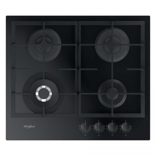 Placa Gás Whirlpool Aktl 629/nb1 60 Cm 4 Bocas Preta