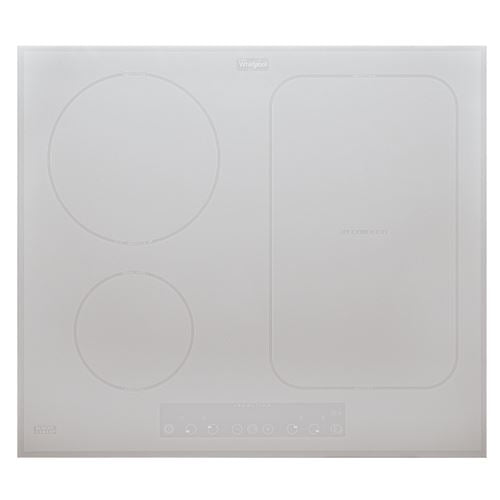 Placa de Indução Whirlpool ACM 808/BA/WH | Elétrica | 58 cm | 4 Zonas | Branco