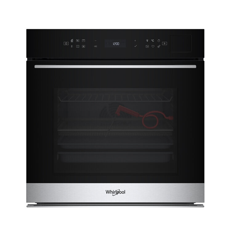 Forno Whirlpool WOI7A8FPT1SXA | Inox, 73L, Pirolítico, Multifunções