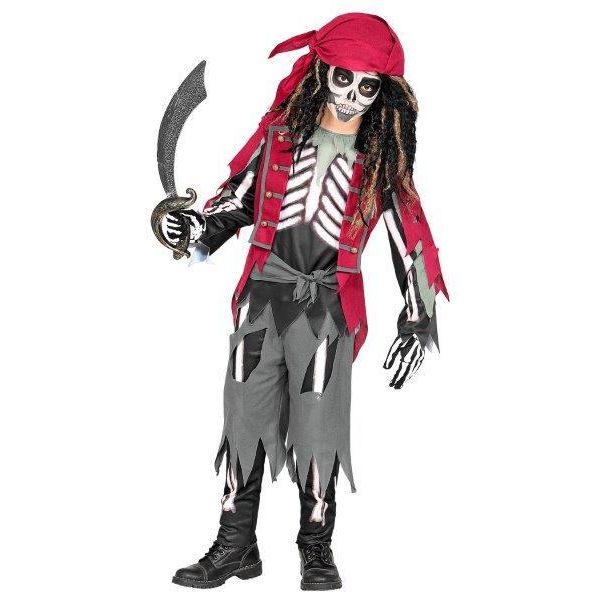 Widmann Fato Pirata Esqueleto 11-13 Anos - 360097338
