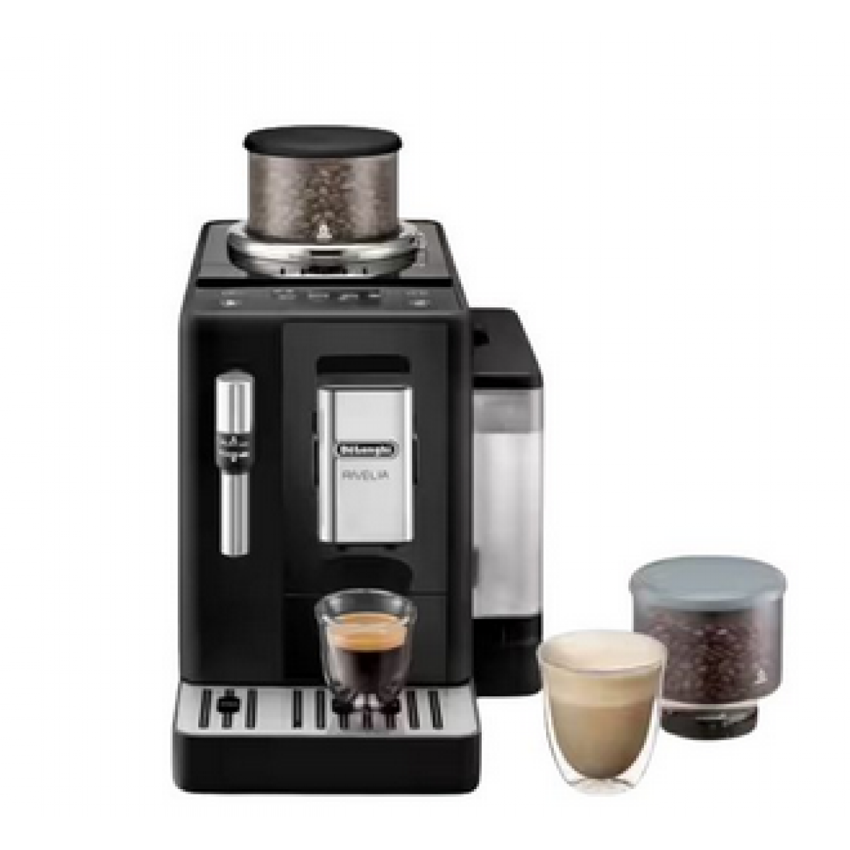 Máquina de Café Delonghi Automática Rivelia EXAM440.35.B Preta