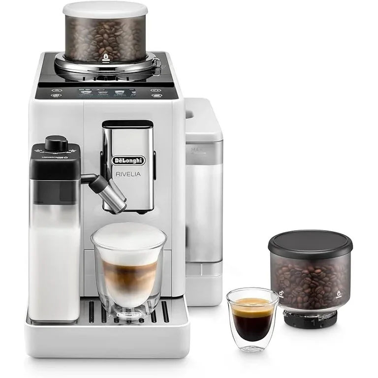 Máquina de Café Delonghi Automática Rivelia EXAM440.55.W Branca