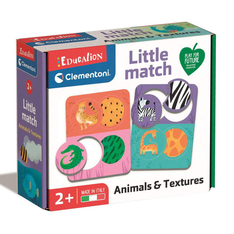 Little Match Puzzle Animais e Texturas