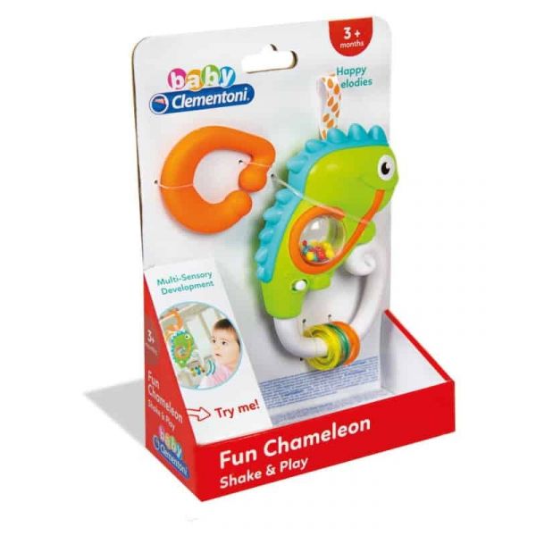 Clementoni Baby Camaleão Brincalhão - 17332