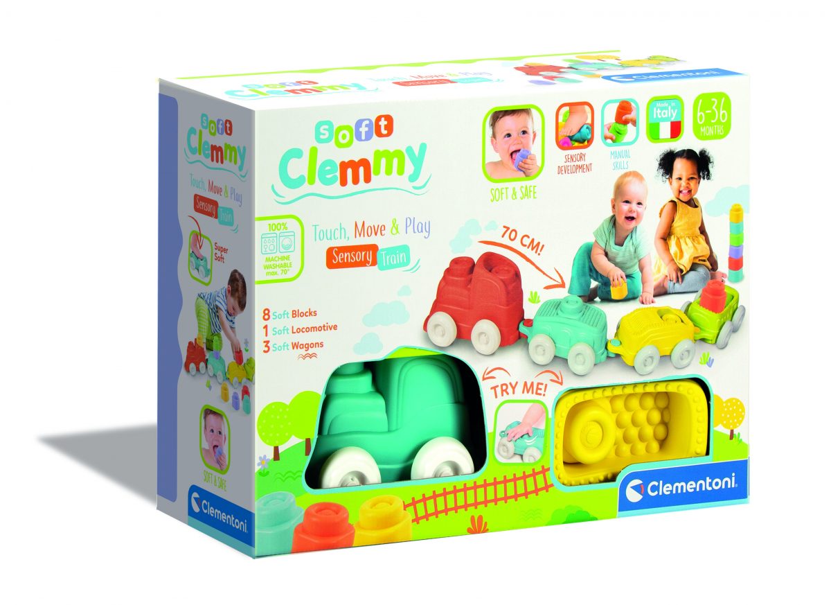 Comboio sensorial Soft Clemmy