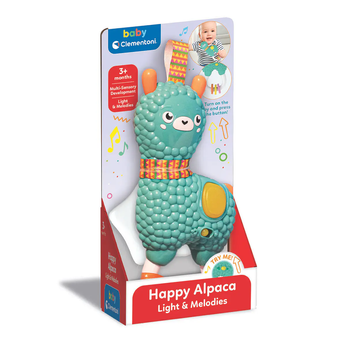Clementoni Roca Alpaca Alegre Baby - 17505