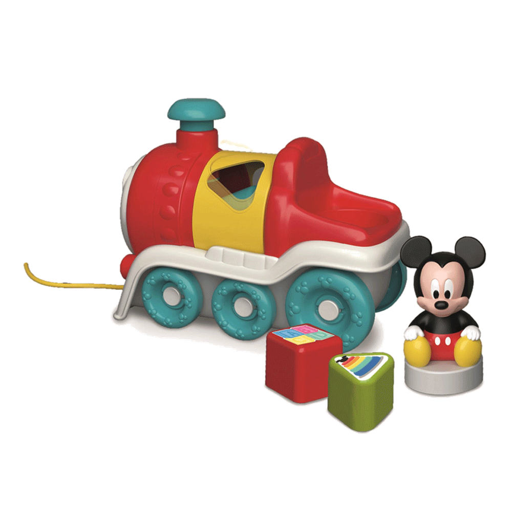 Mickey Comboio Formas e Cores Clementoni