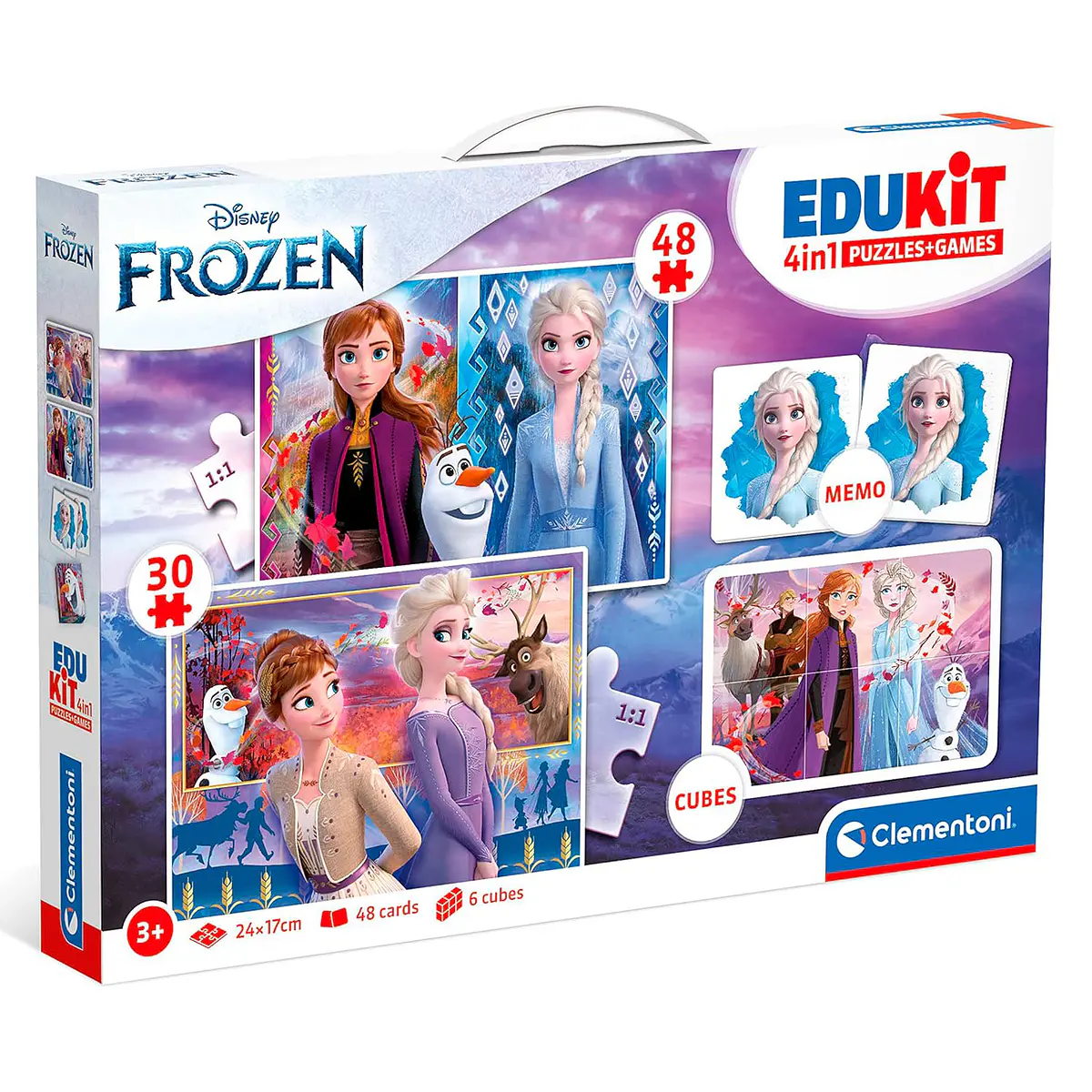 Clementoni Edukit 4 em 1 Disney Frozen
