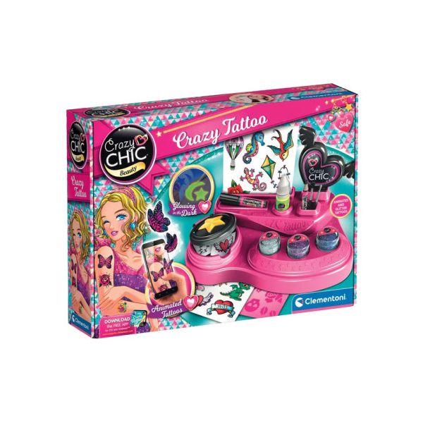 Clementoni Crazy Chic Tattoo Com Estilo - 18733