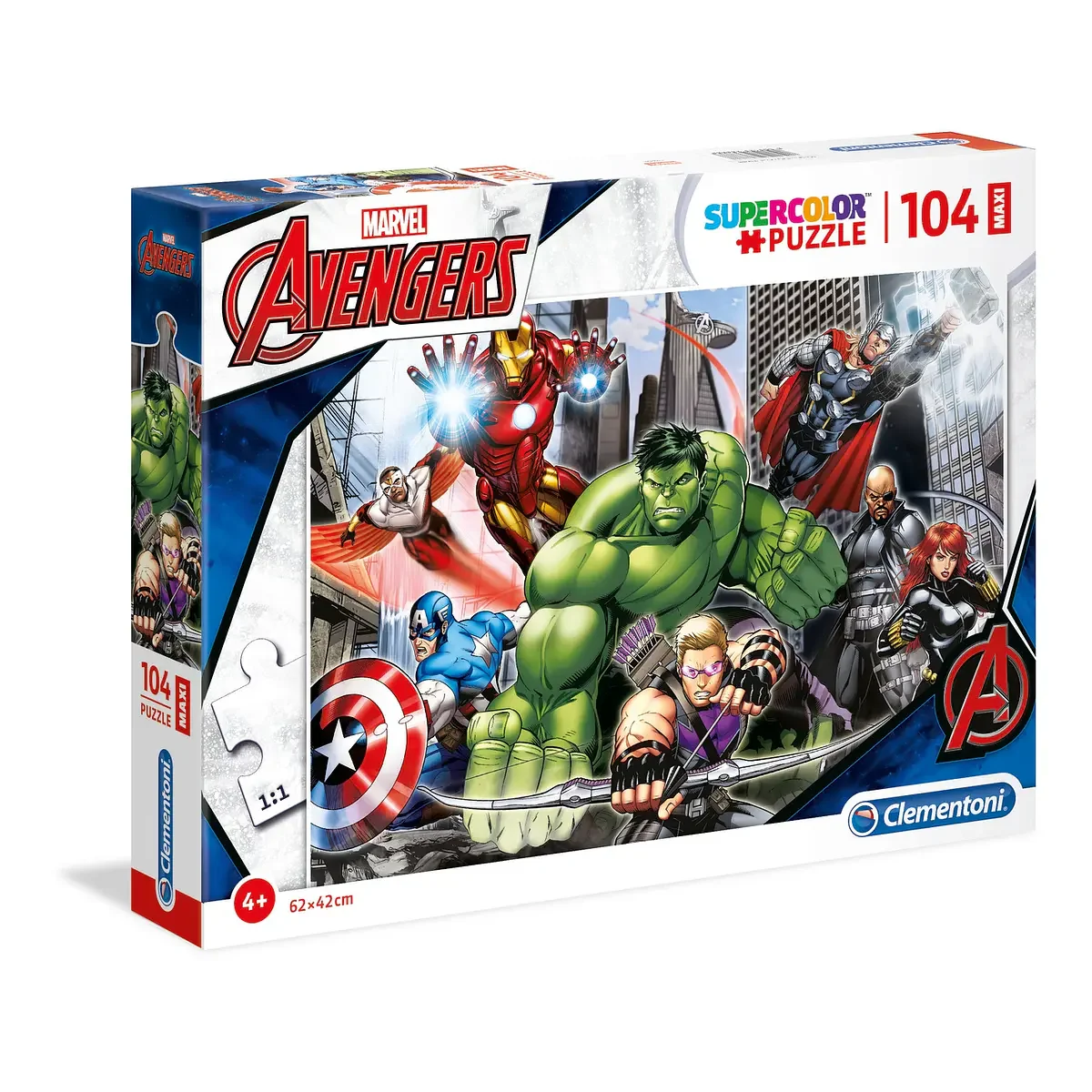 Puzzle Maxi 104 pçs - The Avengers