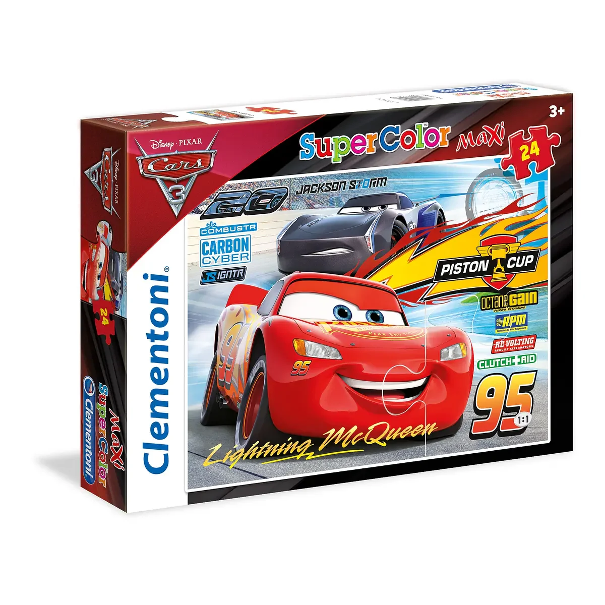Puzzle Maxi 24 pçs - Cars