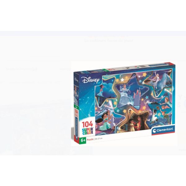 Clementoni Super Color: Puzzle 104 Peças Momentos Mágicos da Disney