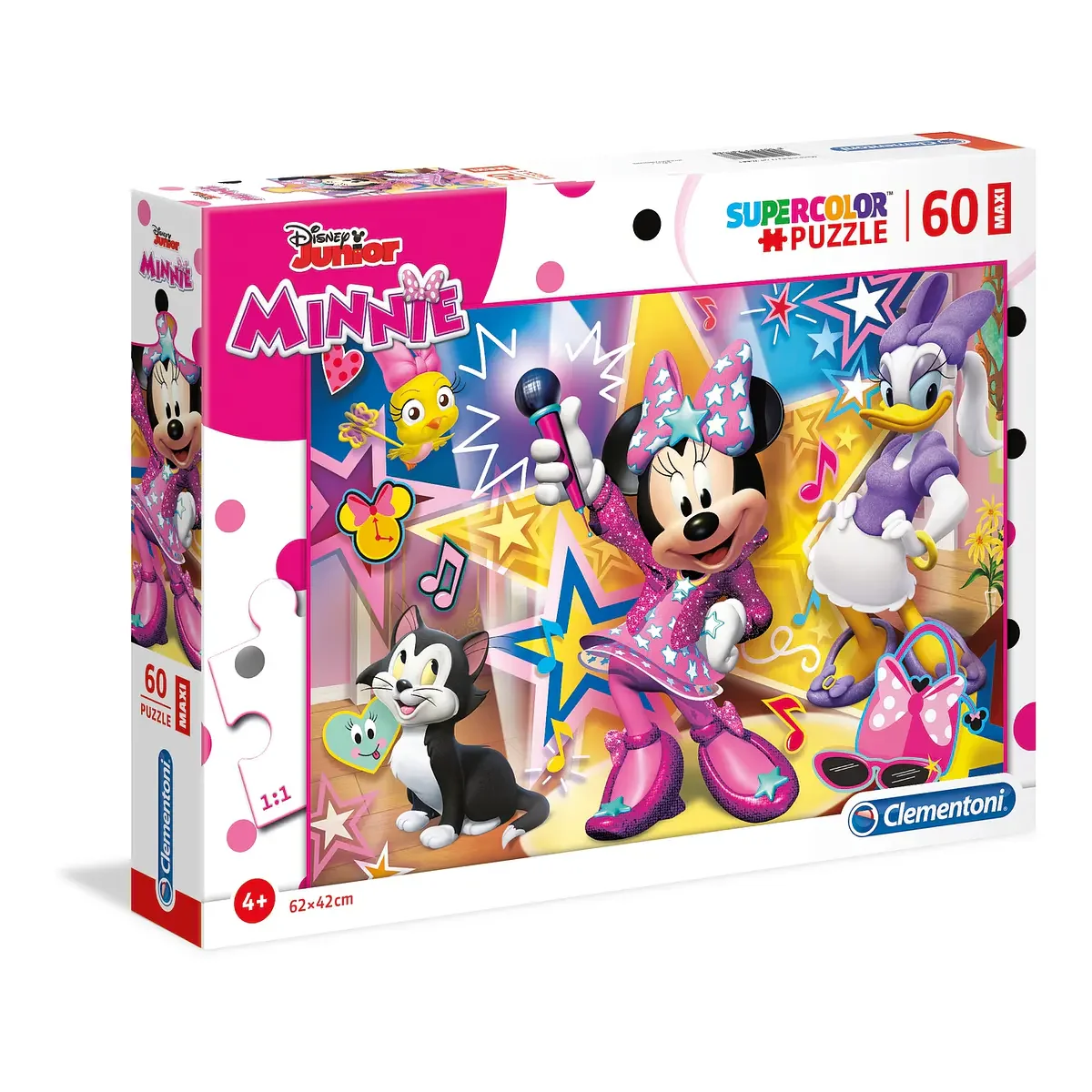 Clementoni Puzzle Maxi 60 peças - Minnie - 26443