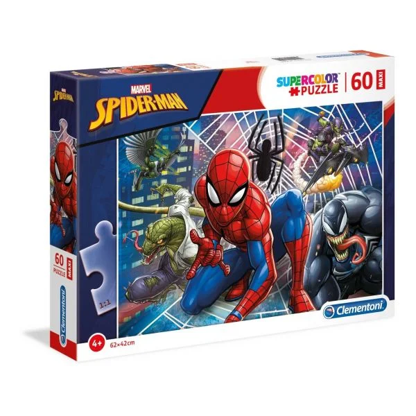 Clementoni Puzzle Maxi 60 peças - Spider-Man - 26444