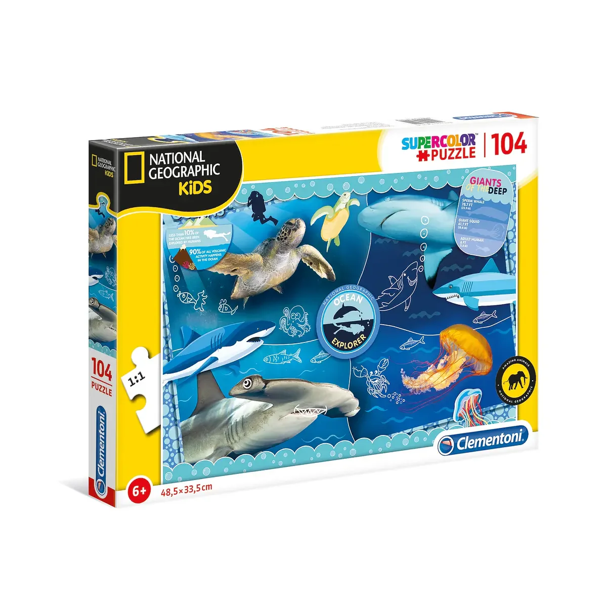 Puzzle 104 pçs - Ocean Explorer