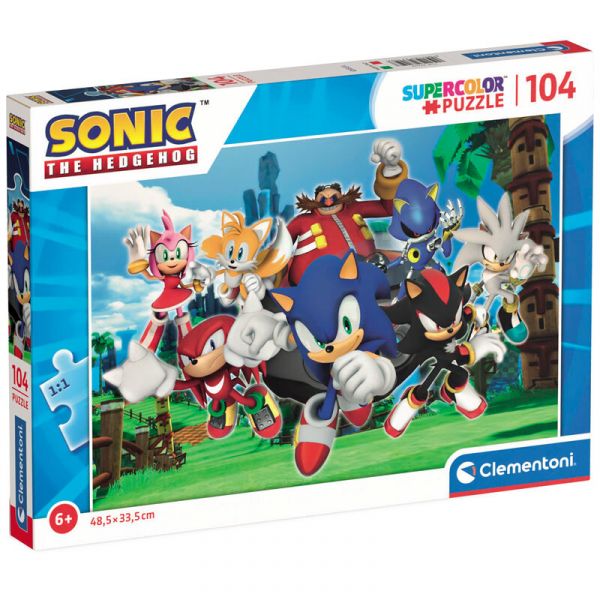 Clementoni Puzzle Sonic the Hedgehog 104 Peças