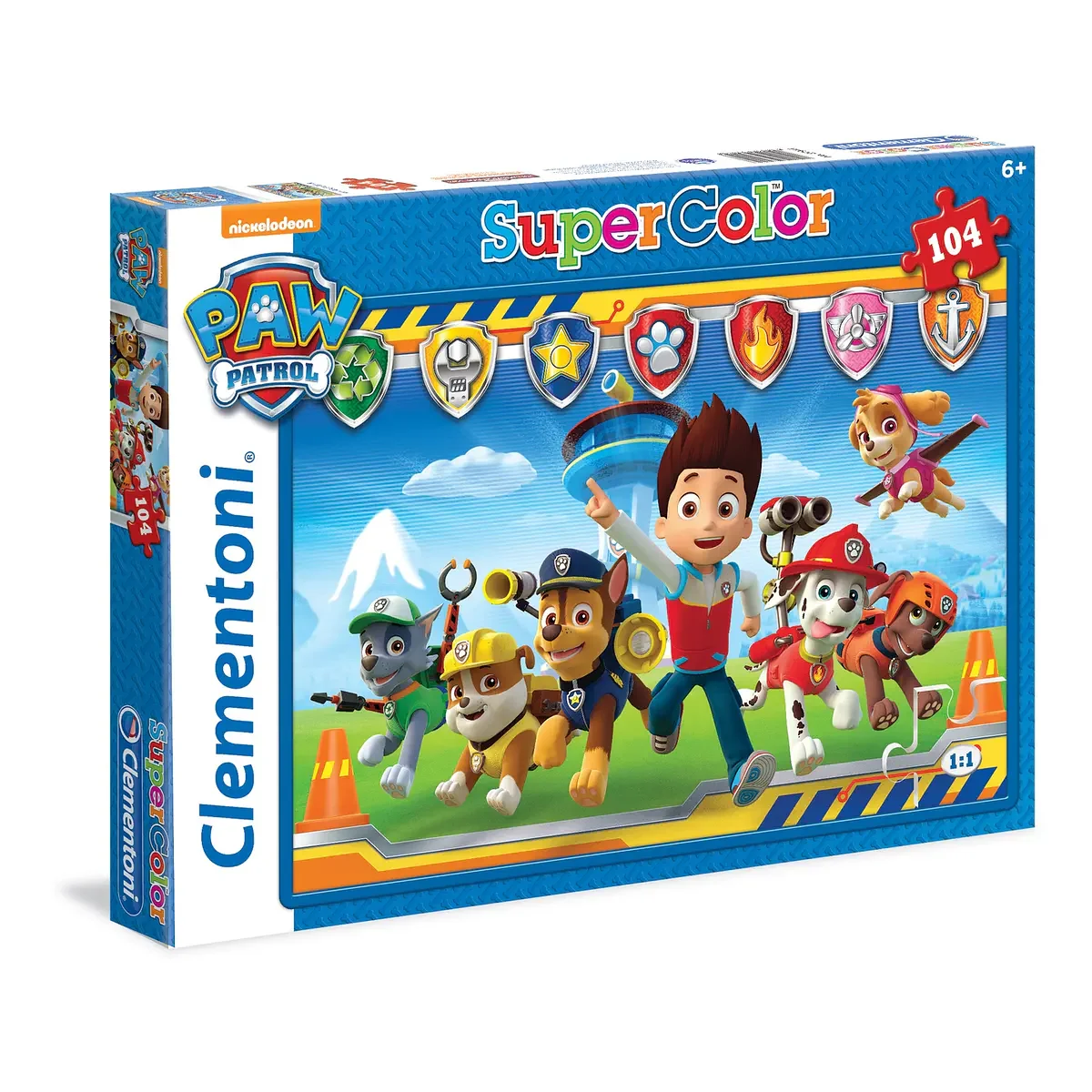 Puzzle 104 pçs - Patrulha Pata