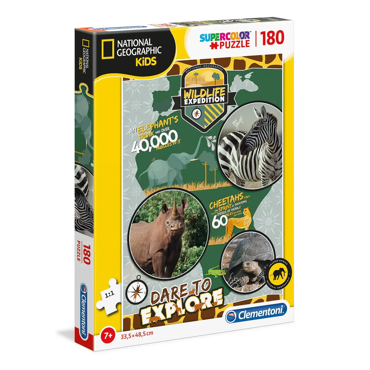 Puzzle 180 pçs - Wildlife Expedition