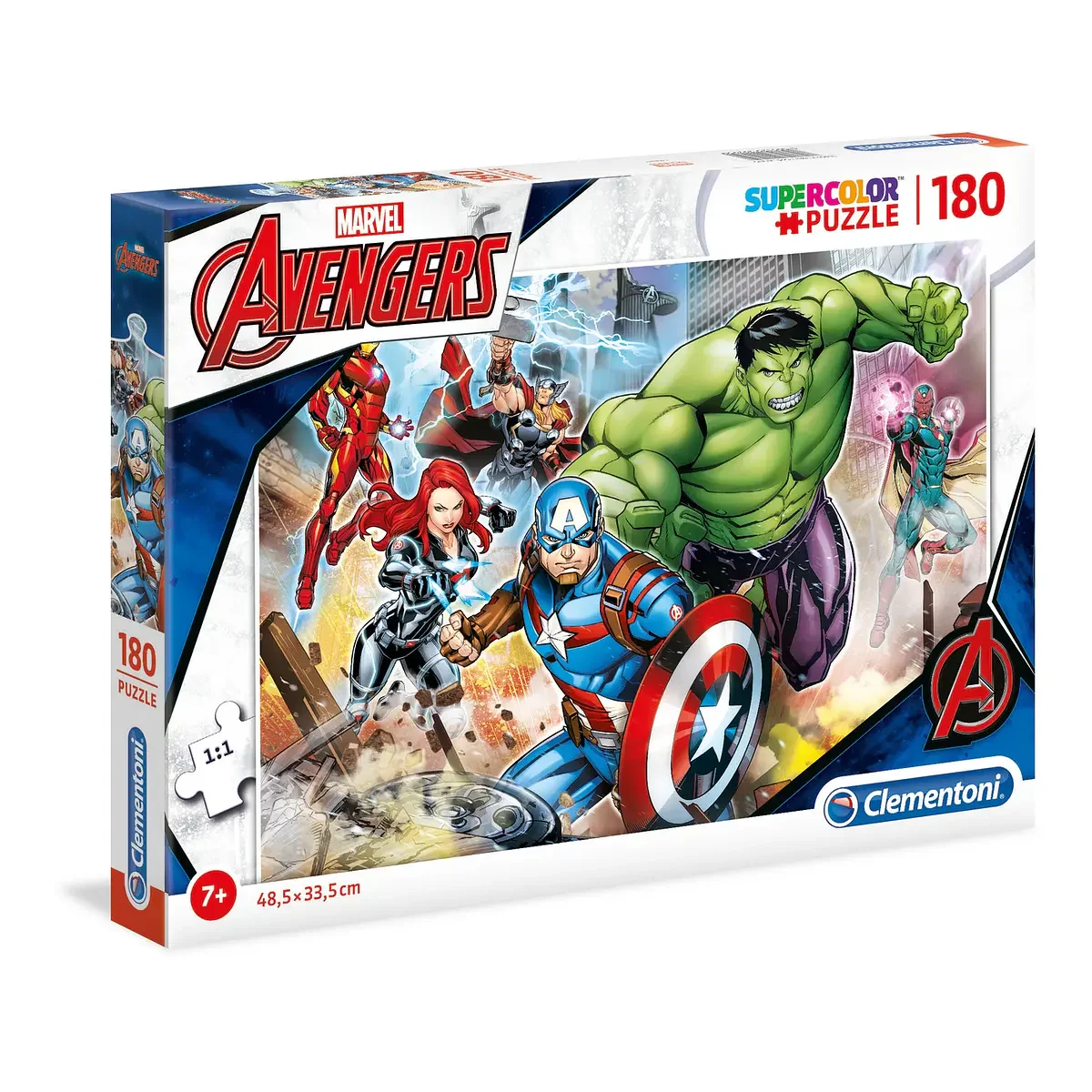 Puzzle 180 pçs - Marvel Avengers