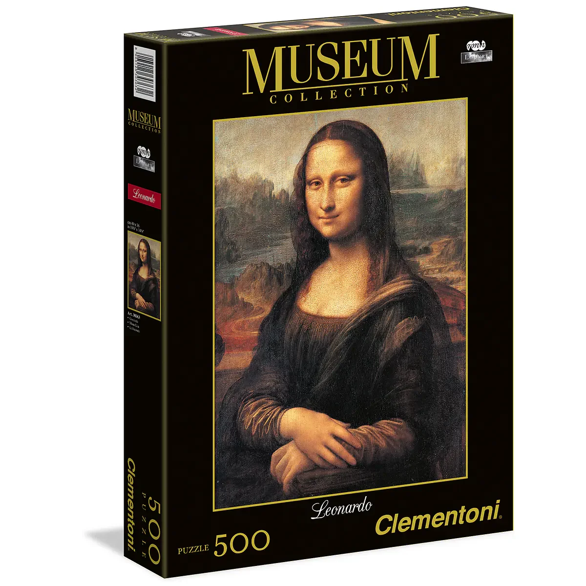 Puzzle 500 pçs - Leonardo Gioconda