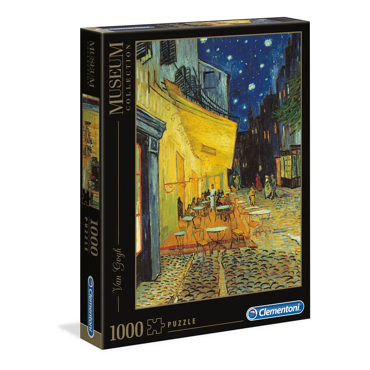 Puzzle Museu 1000 pçs - Van Gogh - Esterno di Caffè di notte