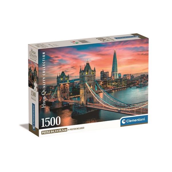 Clementoni Puzzle London Twilight 1500 Peças