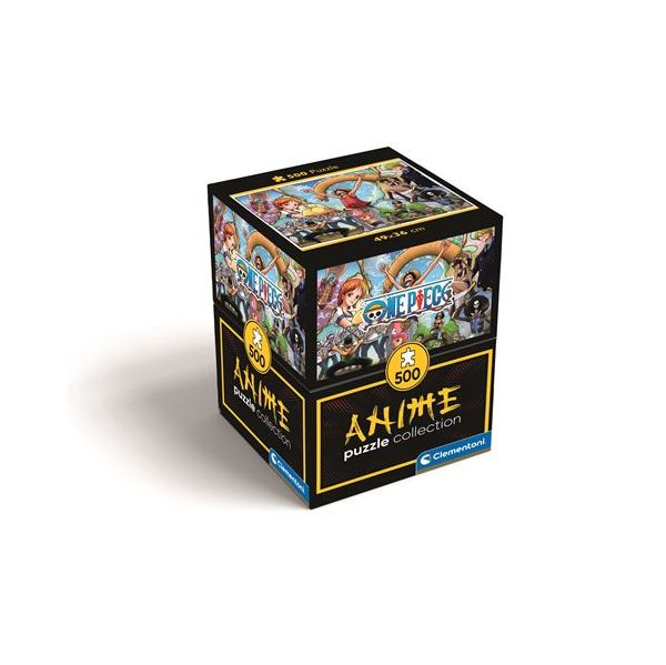 Clementoni Puzzle Collection Anime One Piece 500 Peças Cube