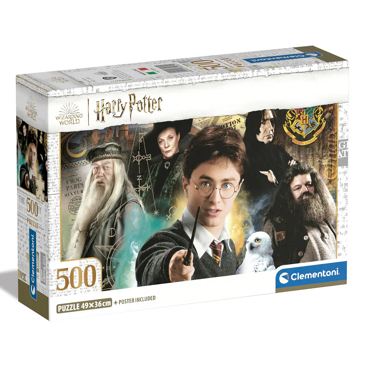 Clementoni Puzzle Compact: Harry Potter 500 Peças