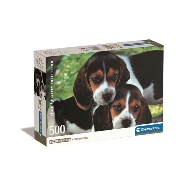 Clementoni Puzzle Compact: Close Together 500 Peças