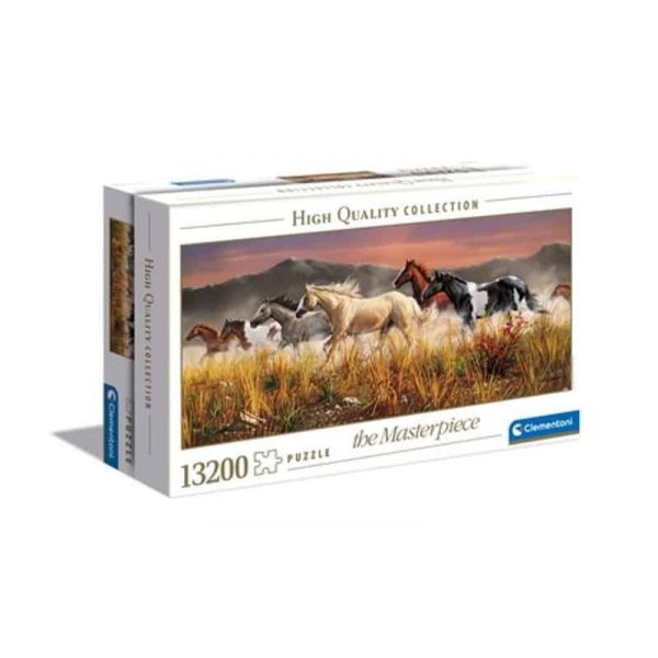 Clementoni Puzzle 13200 Peças Corrida de Cavalos - 38006