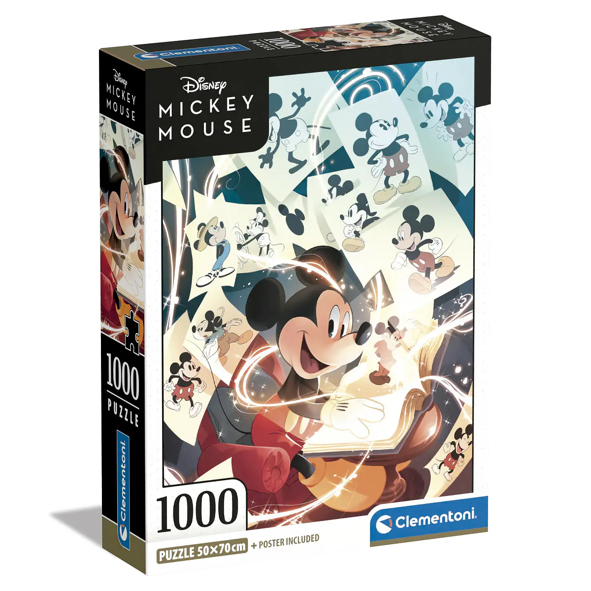 Clementoni Puzzle Disney Mickey Illustrato 1000 Peças
