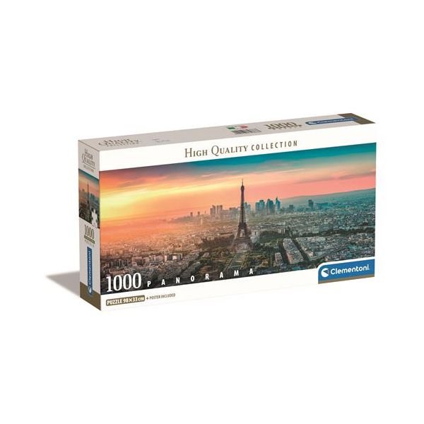 Clementoni Puzzle Panorama: Paris 1000 Peças