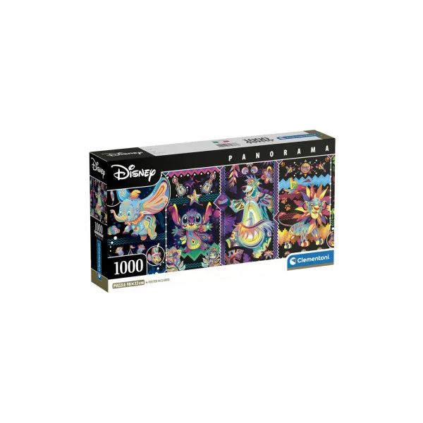 Clementoni Puzzle Panorama: Disney 1000 Peças