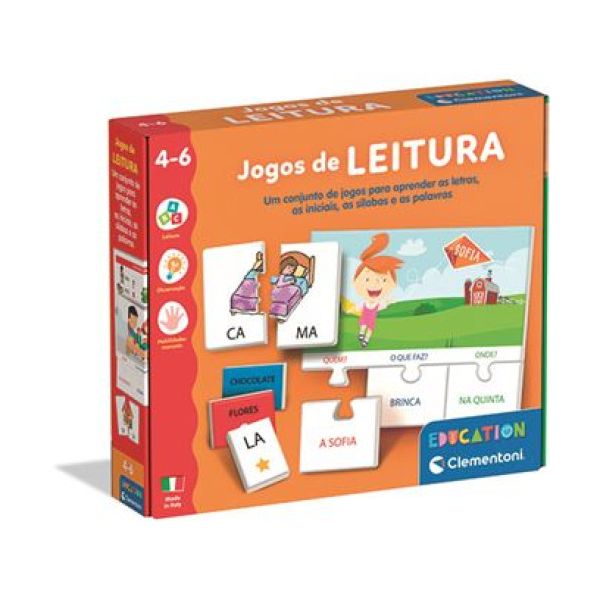 Clementoni Jogos de Leitura - 67461