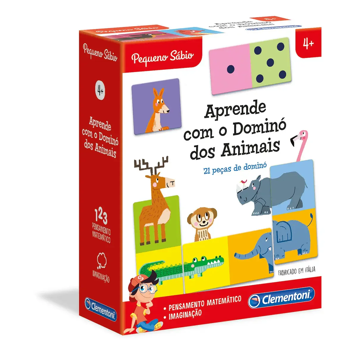 Aprende com o Dominó dos Animais