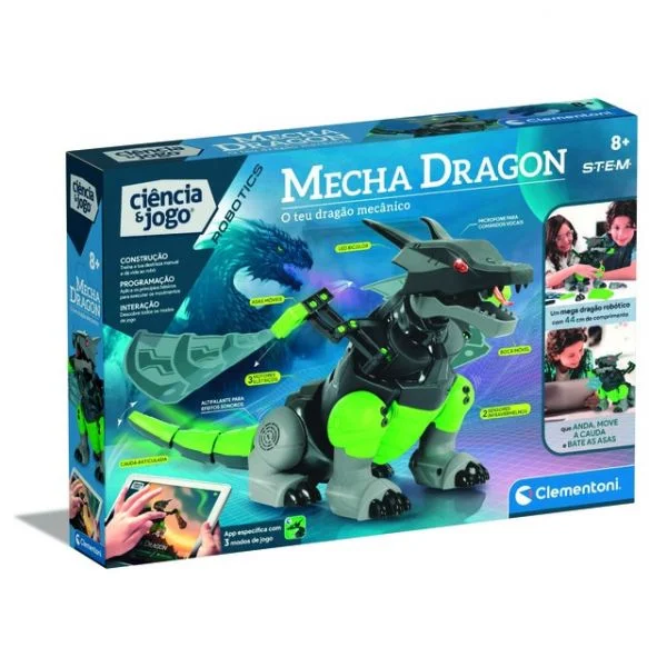 Clementoni Mecha Dragon O Robot Mecânico - CL67703