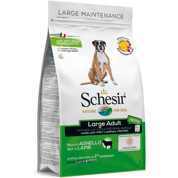 Schesir Nature Large Adult Lamb 12Kg