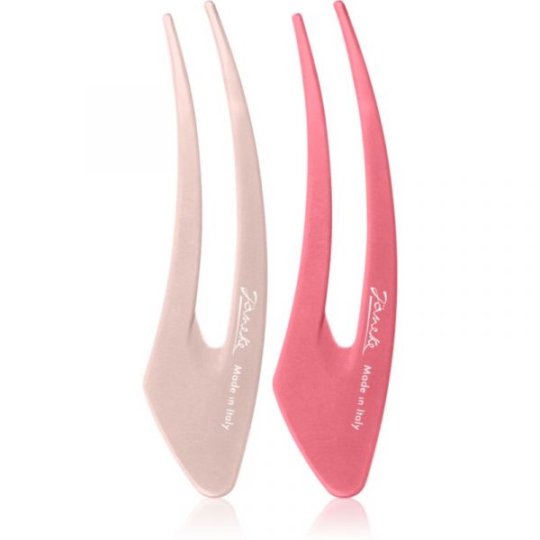Janeke Hair Clip Ganchos Pink 2x12,5 cm