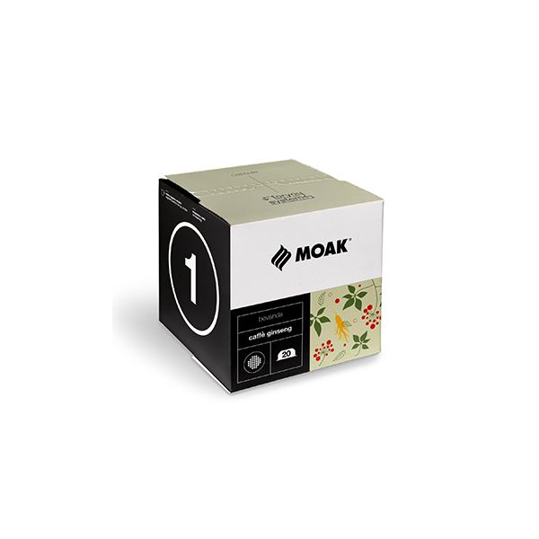 Moak Café Cápsulas Mps Ginseng 20un