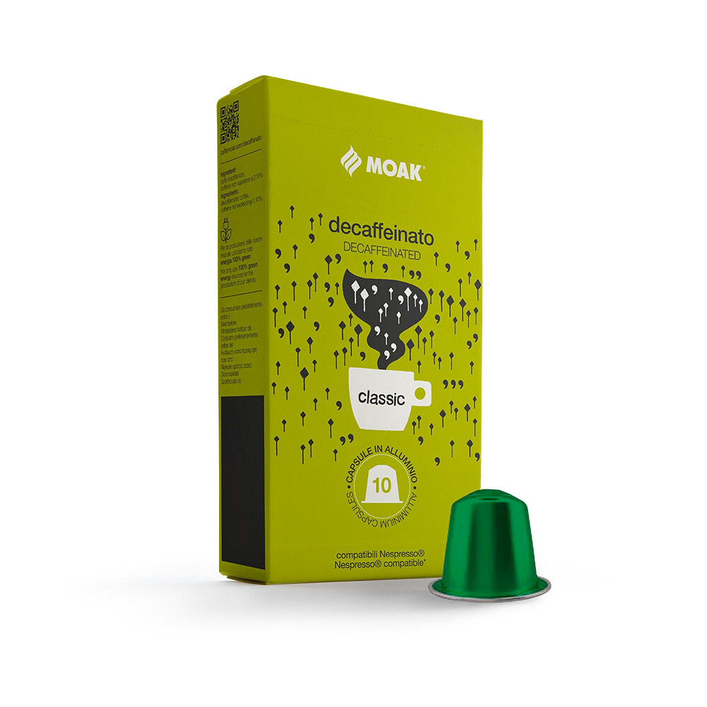 Caf C psulas P/nespresso Moak Descafeinado 10un