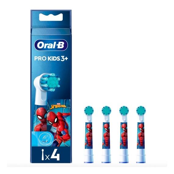 Oral B Kids Recarga Spider Man - 4 unidades