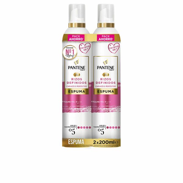 Pantene Caracóis Definidos Espuma 2x200ml