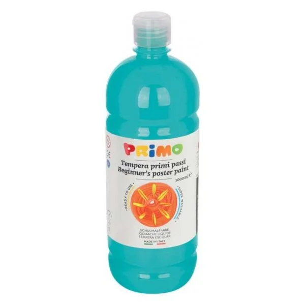 Primo Guache Liquido Primo 1000ml Azul Turquesa